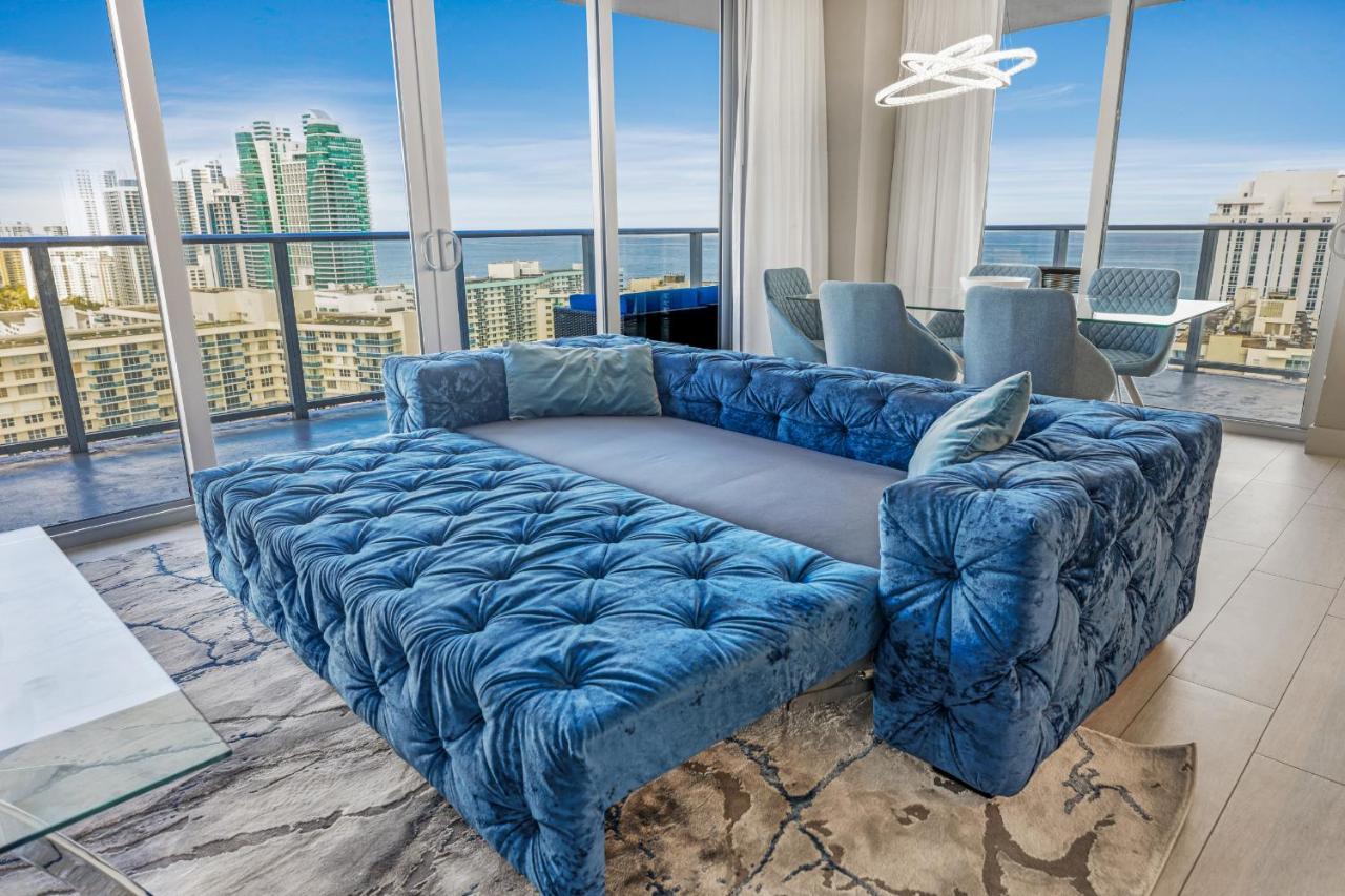 Hyde Beach House Resort - Million Apartment 2Bd 2Ba, Direct Ocean View, 1 Min From Beach, 6 Guests Голлівуд Екстер'єр фото